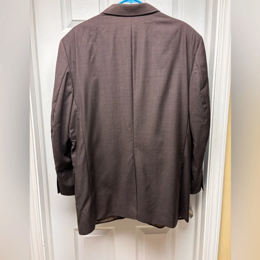 Jos. A. Bank Signature Collection Men’s Wool Blazer – Dark Brown (44R)